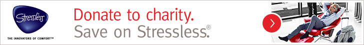 2015 Winter Charity Promotion for all Ekornes Stressless Seating.