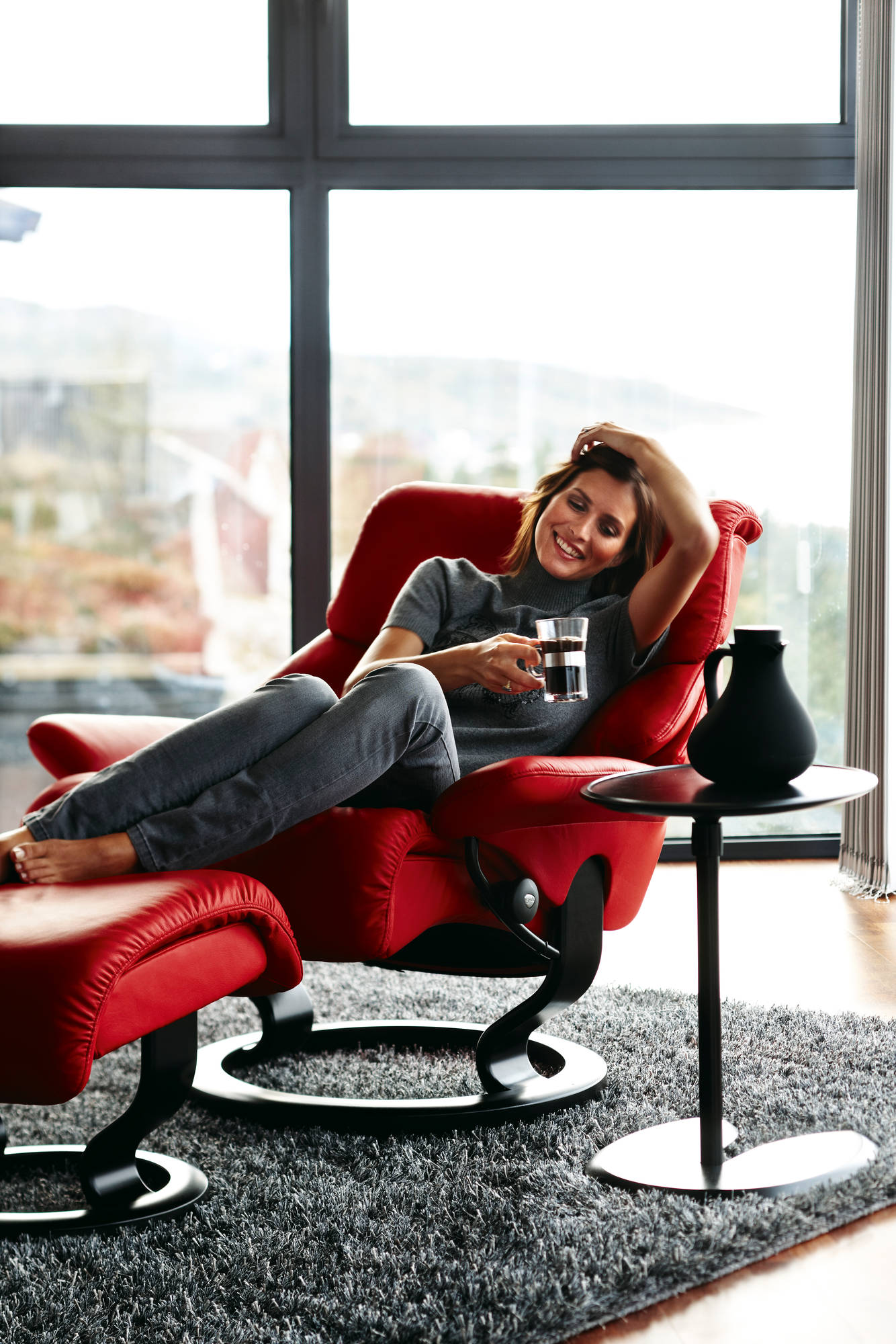 Relax and Unwind in a Stress Less Spirit Recliner Chair. Relax and Unwind in a Stress Less Spirit Recliner Chair.