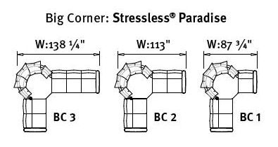 Stressless Paradise Sectionals