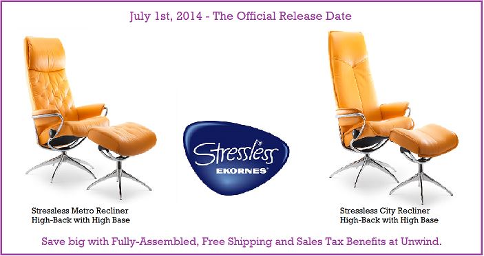 Stressless Metro and City Recliners