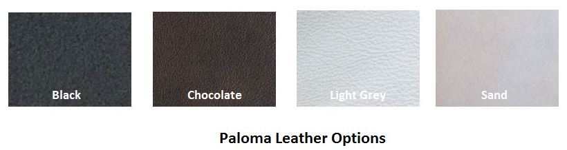 Paloma Special Color Selection for Space Loveseat.